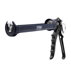 Пистолет для герметика металлический полукорпусной 310 мл Tytan Professional Vector Heavy Duty (6809) - фото 1