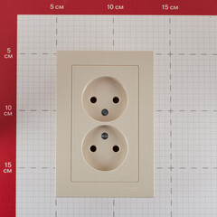 Розетка Systeme Electric AtlasDesign встраиваемая бежевая (ATN000220) - фото 2