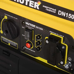 Генератор бензиновый Huter DN1500i 1,1 кВт инверторного типа (64/10/4) - фото 5