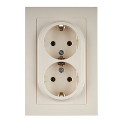 Розетка Systeme Electric AtlasDesign встраиваемая бежевая (ATN000224) - фото 1