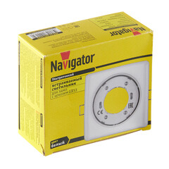 Светильник встраиваемый GX53 белый 15 Вт IP20 Navigator ДВО (14213) - фото 3