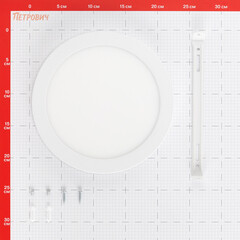 Светильник светодиодный Navigator 4000К 18 Вт белый IP20 (71394) - фото 2