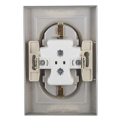 Розетка Systeme Electric AtlasDesign встраиваемая алюминий (ATN000324) - фото 3