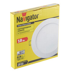 Светильник встраиваемый светодиодный белый 18 Вт 4000К IP20 Navigator ДВО (71761) - фото 3