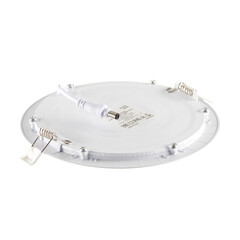 Светильник встраиваемый светодиодный белый 12 Вт 4000К IP20 Feron ДВО (28504) - фото 4