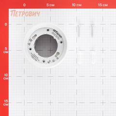 Светильник потолочный Feron HL353 GX53 12 Вт 6 кв.м белый IP20 (41281) - фото 2