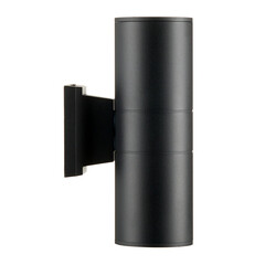 Светильник садово-парковый настенный Feron Техно черный E27 60 Вт IP54 (06294) - фото 4