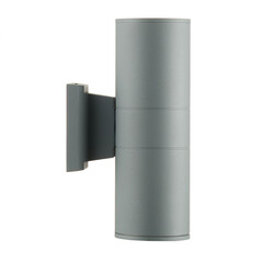 Светильник садово-парковый настенный Feron Техно серый E27 60 Вт IP54 (06295) - фото 3