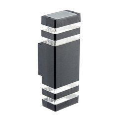 Изображение товара Светильник садово-парковый настенный Feron Техно черный E27 60 Вт IP54 (41154)