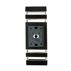 Светильник садово-парковый настенный Feron Техно черный E27 60 Вт IP54 (41154) - фото 3