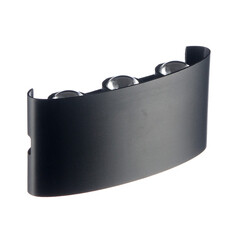 Изображение товара Светильник светодиодный садово-парковый настенный Maytoni Strato черный 3000К 6 Вт IP54 (O417WL-L6B3K)