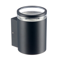 Изображение товара Светильник садово-парковый настенный Arte Lamp Nunki черный GX53 9 Вт IP65 (A1910AL-1BK)