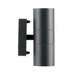 Светильник садово-парковый настенный Arte Lamp Mistero серый GU10 70 Вт IP44 (A3302AL-2GY) - фото 4