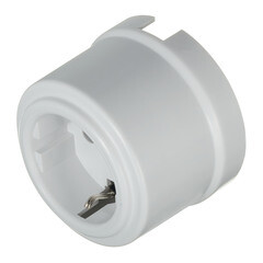 Розетка Bironi Лизетта накладная белая ретро (B1-101-21) - фото 3