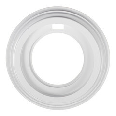 Изображение товара Рамка Bironi Лизетта одноместная белая ретро (BF1-610-21)