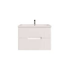 Комплект тумба с раковиной Sanstar Ориана 70 см подвесная белая (286.1-1.4.1.ККОМ)