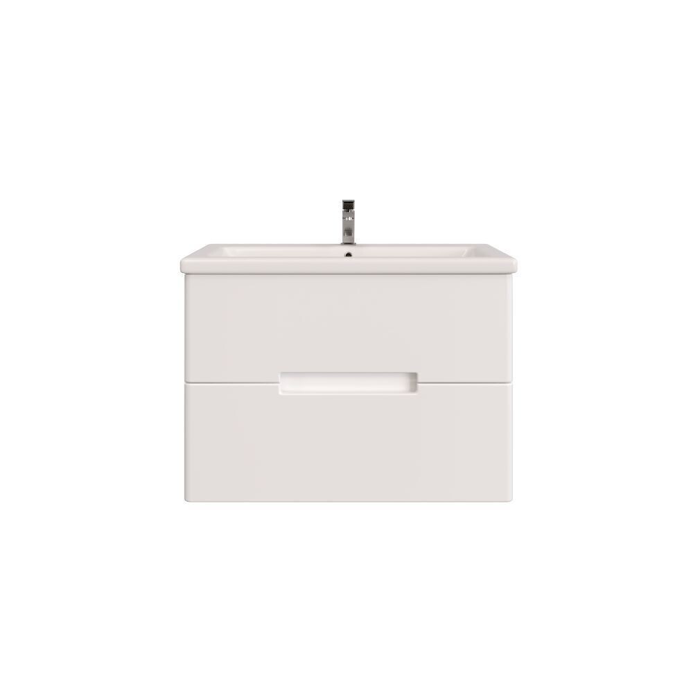 Комплект тумба с раковиной Sanstar Ориана 70 см подвесная белая (286.1-1.4.1.ККОМ)