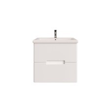 Комплект тумба с раковиной Sanstar Ориана 60 см подвесная белая (285.1-1.4.1.ККОМ)