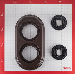 Рамка Bironi Лизетта двухместная коричневая ретро (BF1-620-22) - фото 4
