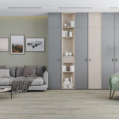 Плитка кварцвиниловая Alta Step Perfecto дуб бежевый замковая 2,6309 кв.м 5,3 мм с микрофаской с подложкой IXPE - фото 7