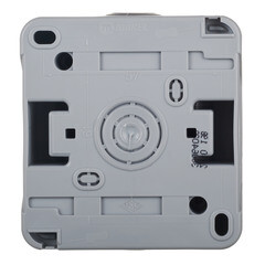 Розетка Makel накладная серая с крышкой (36064029) - фото 5