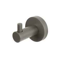 Изображение товара Крючок для ванной Zenfort 21588 одинарный на шуруп металл графит (102081)