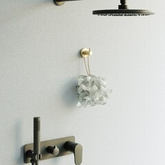 Крючок для ванной Zenfort 23588 одинарный на шуруп металл золото (102051) - фото 2