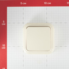 Выключатель Svet одноклавишный накладной бежевый (0603-00031) - фото 5