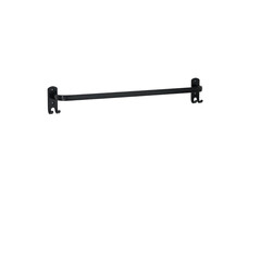 Полотенцедержатель 590 мм на шуруп металл черный (5500348) - фото 1