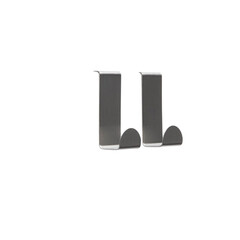 Изображение товара Крючок для ванной Savanna Минимализм одинарный на дверь металл хром (2 шт.) (1035630)