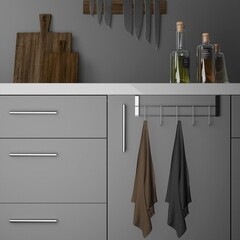 Вешалка для ванной Доляна Блеск 5 крючков на дверь металл хром (1038454) - фото 2