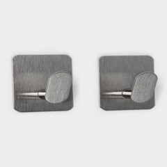 Крючок для ванной Stölz одинарный самоклеящийся нержавеющая сталь хром (2 шт.) (10665504) - фото 3