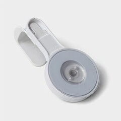 Крючок для ванной Доляна Witlen одинарный самоклеящийся пластик белый (10130828) - фото 4