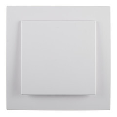 Выключатель Svet одноклавишный встраиваемый белый (0604-00011) - фото 1