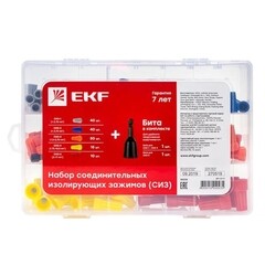 Скрутка для кабеля EKF PROxima СИЗ-1/2/3/4/5 1-20 кв.мм с битой в комплекте IP20 (157 шт.) - фото 3