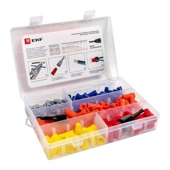 Скрутка для кабеля EKF PROxima СИЗ-1/2/3/4/5 1-20 кв.мм с битой в комплекте IP20 (157 шт.) - фото 1