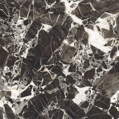 Керамогранит Керамин Нуар черно-белый 600х600х9 мм (4 шт.=1,44 кв.м) - фото 1