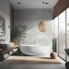 Керамогранит Керамин Клауд серый 1200х600х10 мм (2 шт.=1,44 кв.м) - фото 2