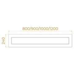 Экран для поддона RGW NB-CL-S ABS-пластик 80 см боковой белый (16230912-80b) - фото 2