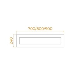 Экран для поддона RGW NB-CL-S ABS-пластик 90 см боковой белый (16230912-90) - фото 2