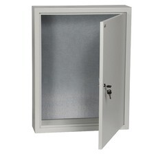 Щит распределительный навесной IEK ЩМП-1 металлический IP31 395х310х220 мм с монтажной панелью (YKM40-01-31)