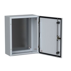 Щит распределительный навесной IEK Titan 5 ЩМП-50.40.20 металлический IP66 500х400х200 мм с монтажной панелью