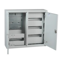 Изображение товара Щит учетно-распределительный навесной IEK Titan ЩУРН-3-48 металлический IP31 540х600х165 мм 48 модулей