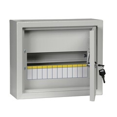 Изображение товара Щит распределительный навесной IEK Titan 3 ЩРН-12 металлический IP31 265х310х120 мм 12 модулей