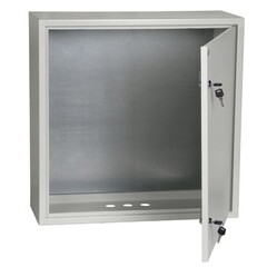 Щит распределительный навесной IEK ЩМП-6.6.2 металлический IP31 600х600х250 мм с монтажной панелью