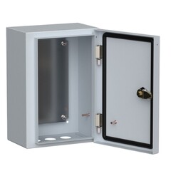 Изображение товара Щит распределительный навесной IEK ЩМП-3.2.1 металлический IP54 300х210х150 мм с монтажной панелью