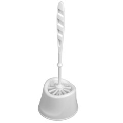 Изображение товара Ершик для унитаза Martika Капри напольный пластик белый (С336БЕЛ)