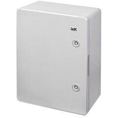 Щит распределительный навесной IEK ЩМПп пластиковый IP65 400х300х170 мм УХЛ1 непрозрачная дверь
