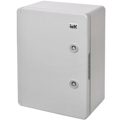 Щит распределительный навесной IEK ЩМПп пластиковый IP65 350х250х150 мм УХЛ1 непрозрачная дверь