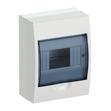 Щит распределительный навесной IEK Krepta 3 ЩРН-П-6 пластиковый IP41 200х150х97 мм прозрачная дверь (MKP12-N-06-40-20)